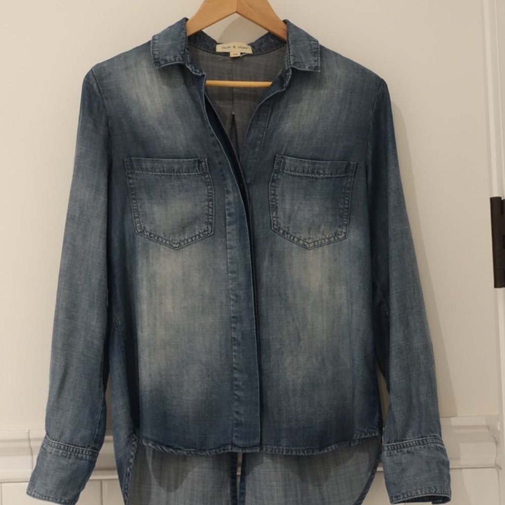 Cloth & Stone ombre button-down